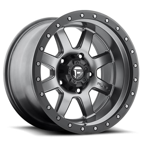 Fuel Off-Road | TROPHY D552 | Matte Anthracite w/ Black Ring