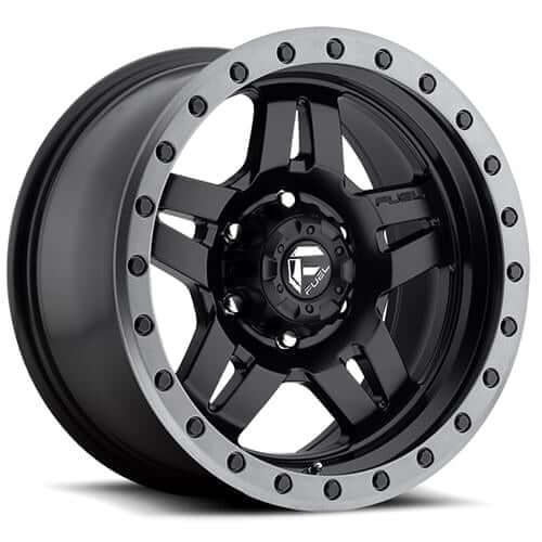 Fuel Off-Road | ANZA D557 | Matte Black w/ Anthracite Ring