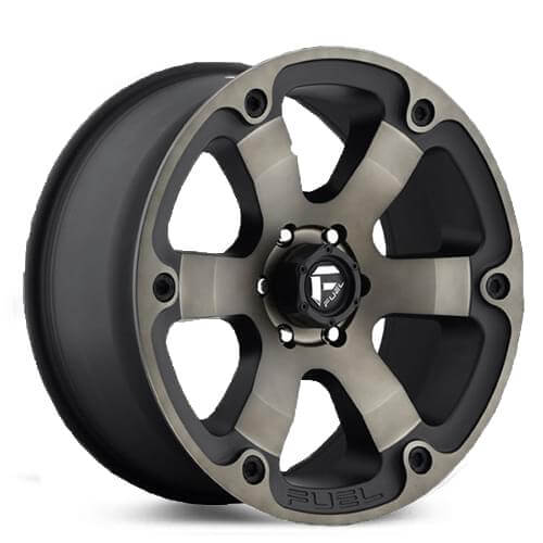 Fuel Off-Road | BEAST D564 | Black & Machined with Dark Tint