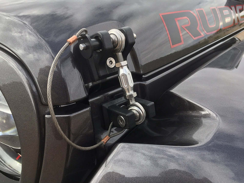 DV8 Offroad | ボンネットフードロック Locking Hood Hold Down