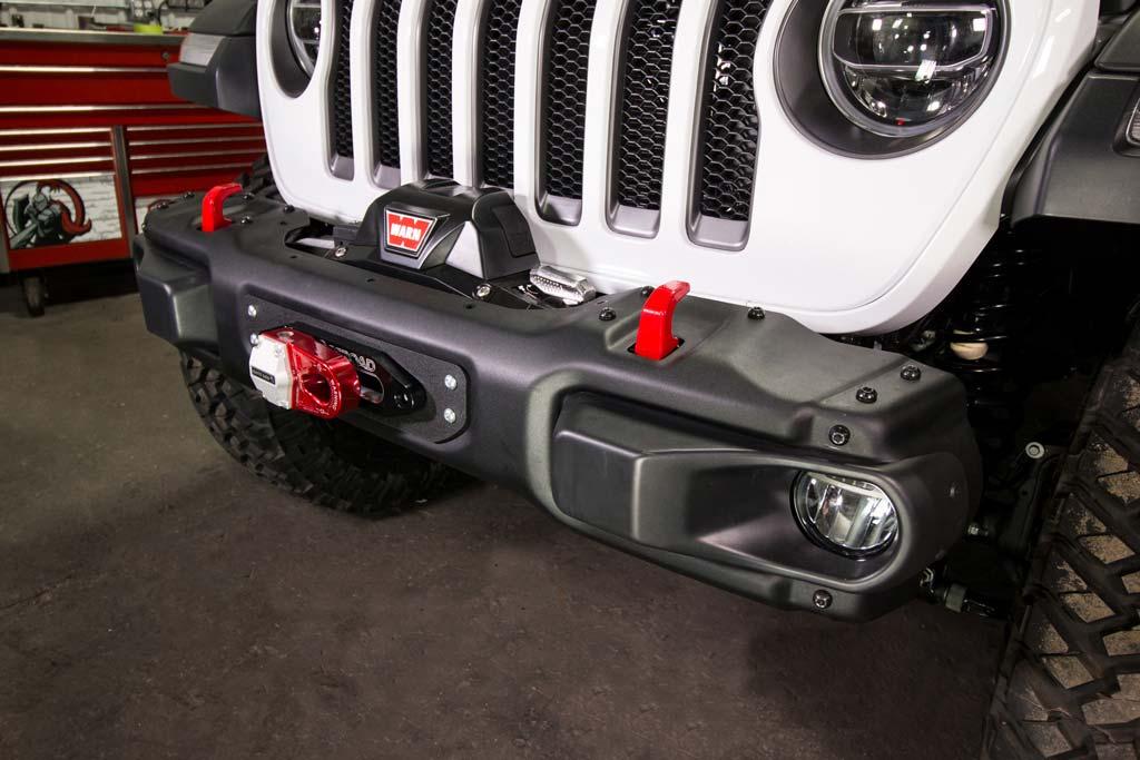 JCR | スティールバンパーウインチプレート Steel Bumper Winch Plate