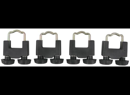 U BRACKET SQUARE TYPE U字ブラケット 4角タイプ汎用 4セット