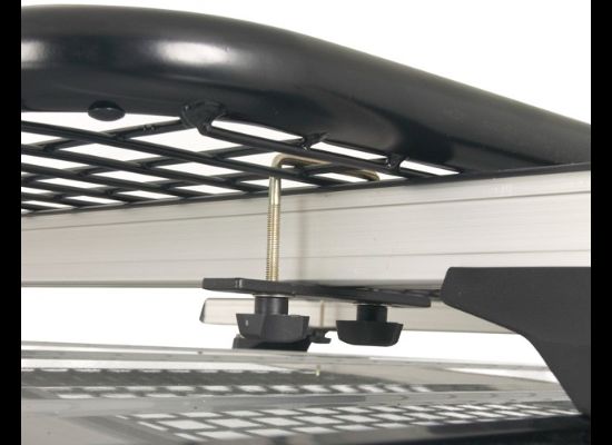 HD CROSS BAR FIT ROOF Mesh Basket クロスバールーフラックブラケット 汎用 ４セット