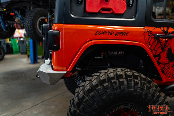 Rebel Off Road | Wrangler JL サミット リアバンパー - Summit Series Rear Bumper