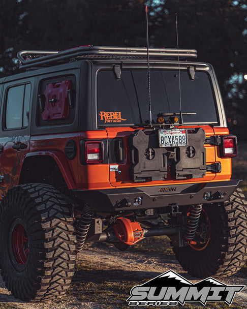 Rebel Off Road | Wrangler JL サミット リアバンパー - Summit Series Rear Bumper