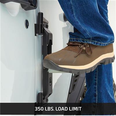Smittybilt | アトラス ドアヒンジステップ - ATLAS DOOR HINGE MOUNTED STEP
