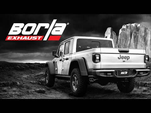 Borla | グラディエーターJT用エキゾーストマフラー Cat-Back Exhaust System