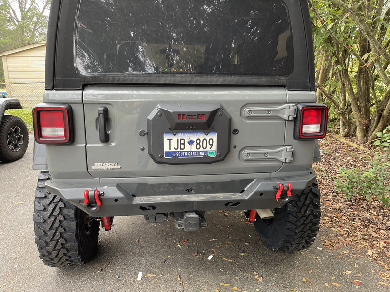 Rough Country | SPARE TIRE CARRIER DELETE KIT