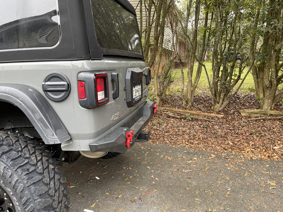 Rough Country | SPARE TIRE CARRIER DELETE KIT