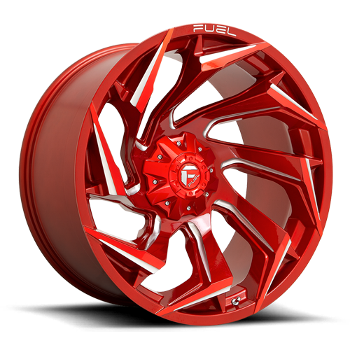 Fuel Off-Road | REACTION D754 | Candy Red & Milled