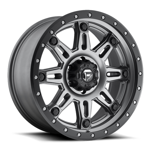 Fuel Off-Road | HOSTAGE III D568 | Matte Anthracite w/ Black Ring